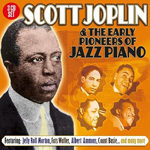 CD cover featuring Scott Joplin and other early jazz piano artists.