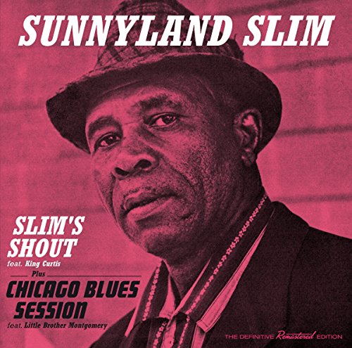 CD cover featuring portrait of Sunnyland Slim, a blues musician.