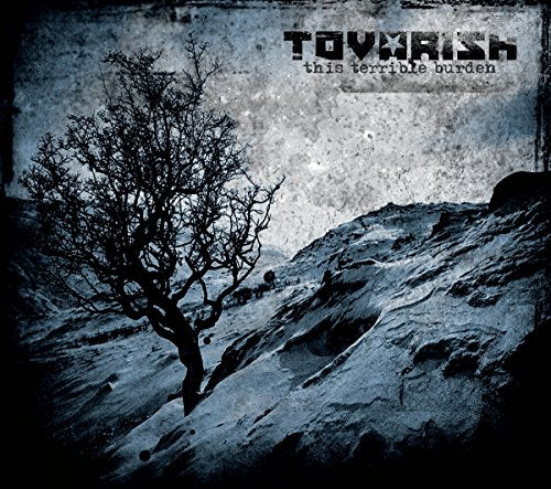 CD cover: bleak landscape with a bare tree and band name "Tovarish".