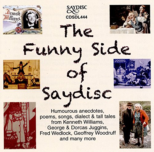 CD cover for “The Funny Side of Saydisc” with vintage photos.