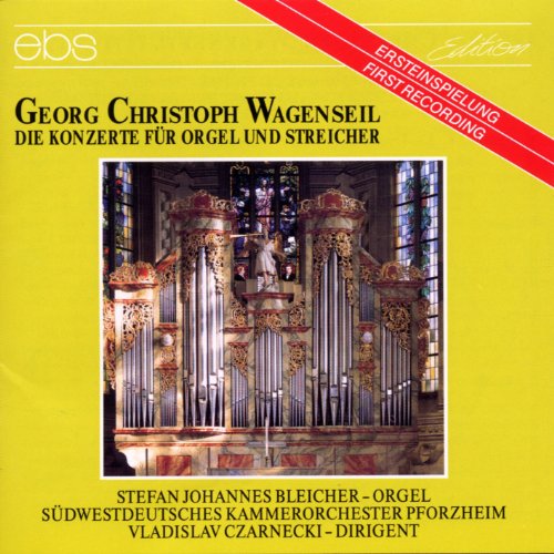 CD cover featuring a large pipe organ inside a church with stained glass.
