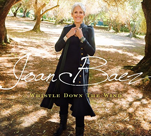 Joan Baez album cover, "Whistle Down The Wind", showing the artist.