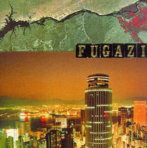 Fugazi's "End Hits" vinyl album cover with city and landscape imagery.