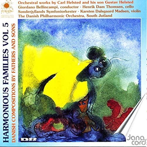CD cover: abstract watercolor painting of figures in blue and green.