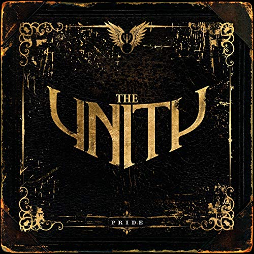 CD cover for “The Unity - Pride” with gold lettering and ornate frame.