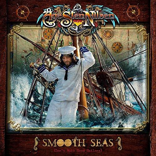 CD cover for Age Sten Nilsen’s “Smooth Seas” featuring a sailor and ship.
