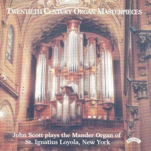 CD cover featuring a large pipe organ inside a stone church.