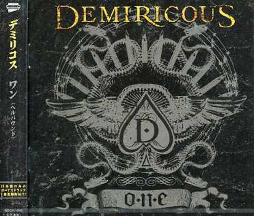 CD cover art featuring a winged ace of spades with a D, on black background.