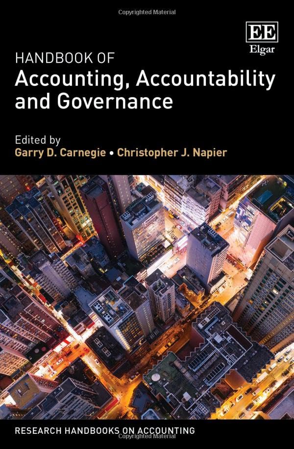 Handbook of Accounting, Accountability and Governance