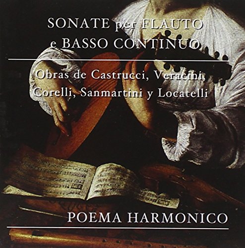 CD cover depicting a Baroque musician with a lute and sheet music.