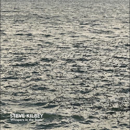 Album cover: grayscale image of rippling water with text overlay.