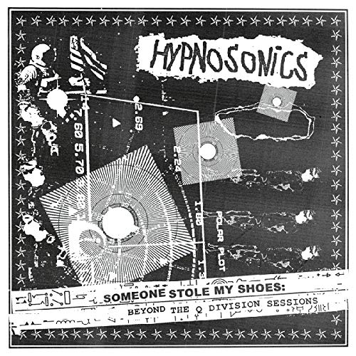 Black and white CD cover with abstract designs and "Hypnosonics" text.
