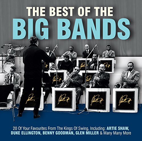 CD cover for “Best Of The Big Bands” featuring a jazz orchestra.