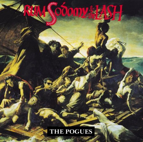 Album cover depicting a chaotic, stormy scene of figures on a ship.
