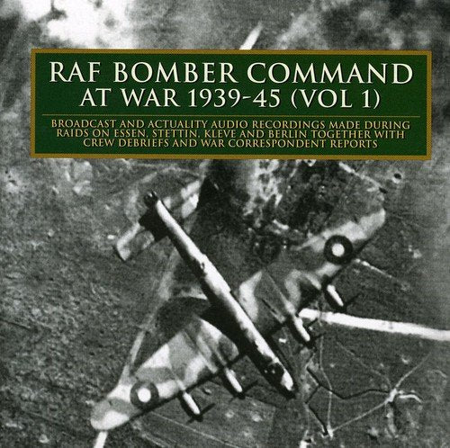 CD cover: RAF Bomber Command aircraft in flight, wartime imagery.