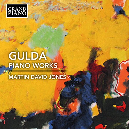 CD cover for Friedrich Gulda piano works by Martin David Jones.