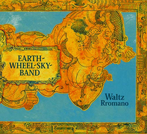 CD cover with ornate gold illustration of figures and text.