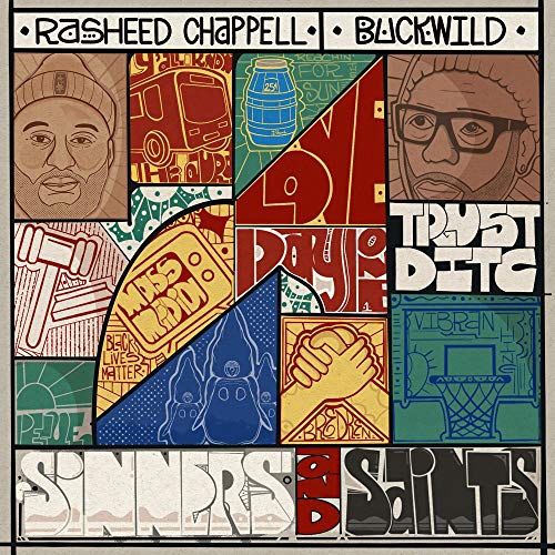 Album cover for Rasheed Chappell & Buckwild’s “Sinners And Saints” vinyl.