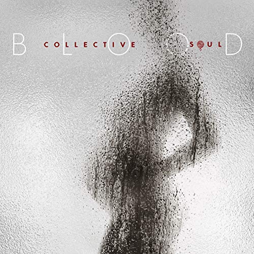 Collective Soul "Blood" CD cover: a blurred figure on frosted glass.