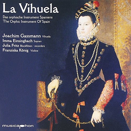 CD cover featuring a portrait of a woman in Renaissance attire.