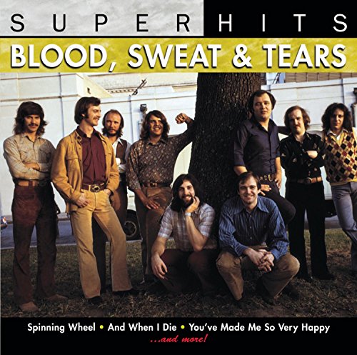 “Blood, Sweat & Tears” CD cover featuring a group portrait of the band.