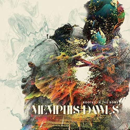 Album cover featuring a colorful, fragmented portrait of a man.