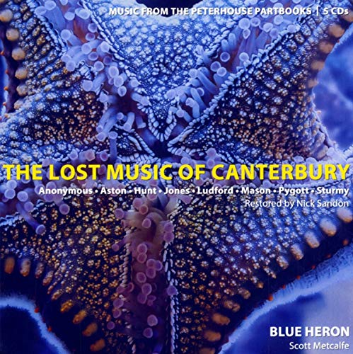 CD cover featuring a vibrant, detailed close-up of blue sea coral.