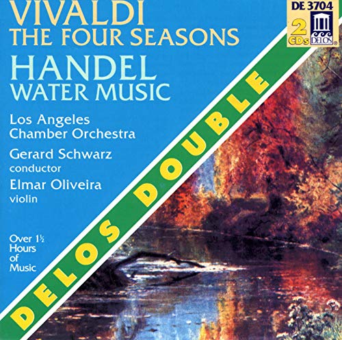 CD cover for Handel’s Water Music and Vivaldi’s Four Seasons.