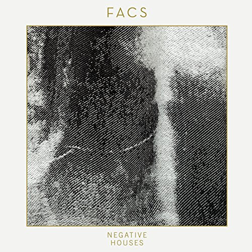 CD cover for FACs’ “Negative Houses” with abstract black and white texture.
