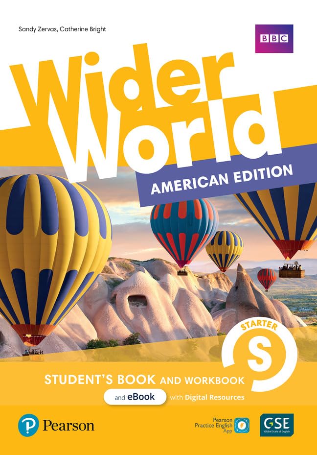 Wider World AmE Starter Student's Book & Workbook with combined eBook, Digital Resources & App