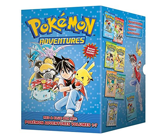 Pokémon Adventures Red & Blue Box Set: Set includes Vol. 1-7: Volume 1 (Pokémon Manga Box Sets)