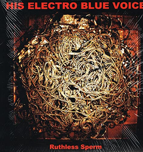 Vinyl record cover featuring a tangled, golden-toned abstract sculpture.