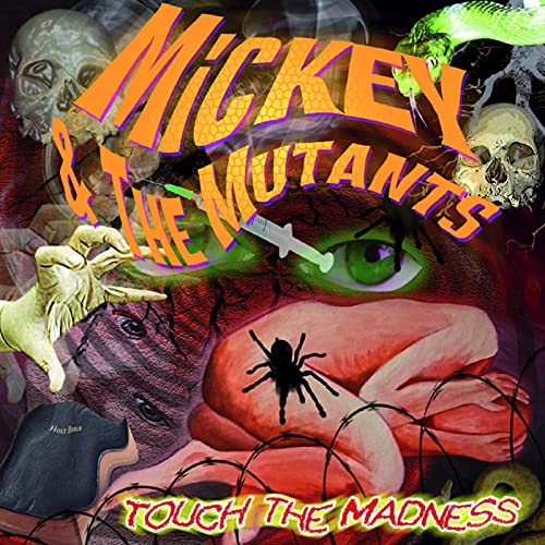 CD cover for "Touch The Madness" featuring surreal, disturbing imagery.