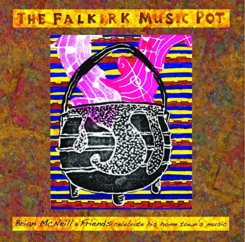 CD cover for “The Falkirk Music Pot” featuring a decorated pot illustration.