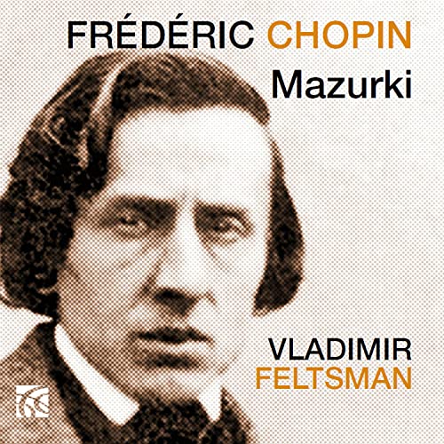 CD cover featuring a halftone portrait of Frédéric Chopin and text.