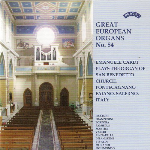 CD cover: Italian church interior with organ pipes and text details.