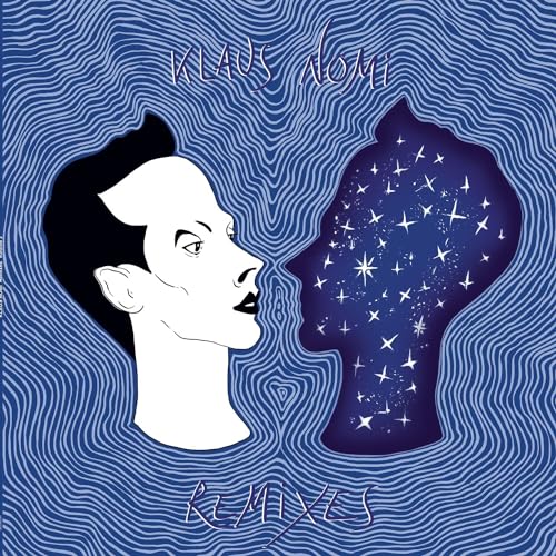 Vinyl record cover: two facing profile portraits with star-filled hair.