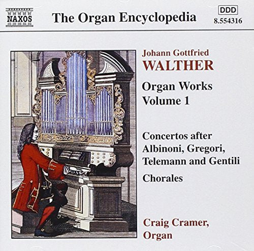 CD cover depicting a man at a baroque pipe organ.