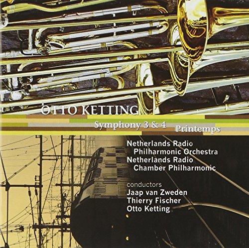 CD cover featuring brass instruments and a blurred ship image.