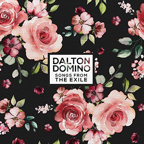 CD cover for Dalton Domino’s “Songs From The Exile” with floral design.