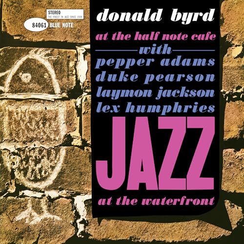 Donald Byrd's "At The Half Note Café Vol. 2" vinyl record cover.