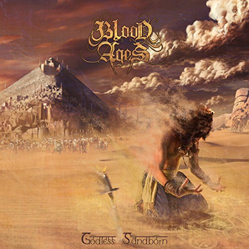 CD cover: desert landscape, crumbling city, and a figure rising from sand.