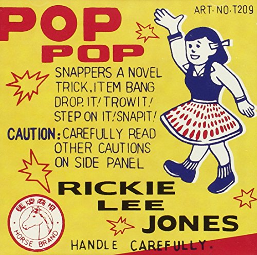 Yellow packaging for "Pop Pop" by Rickie Lee Jones, featuring a girl.