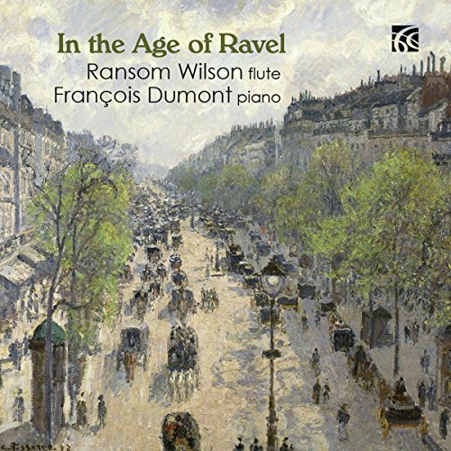 CD cover: Impressionist painting of a Parisian boulevard scene.