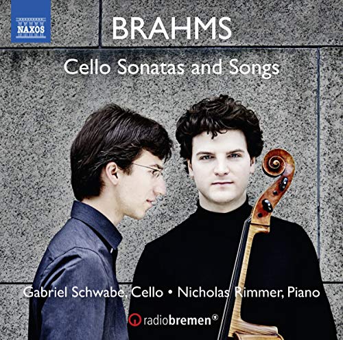 CD cover featuring two musicians, a cellist and a pianist.