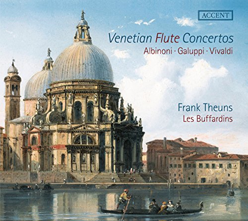 CD cover: Venetian architecture and gondolas, featuring composers Albinoni, Galuppi, Vivaldi.