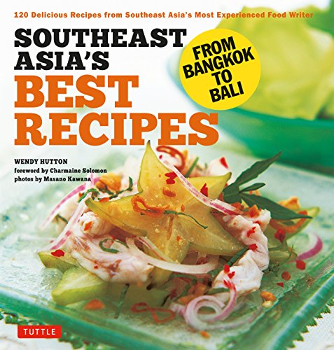 Cookbook cover featuring papaya salad and text: "Southeast Asia's Best Recipes.