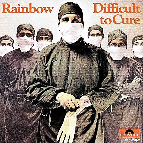 CD case with Rainbow album cover art, likely featuring colorful graphics and typography.
