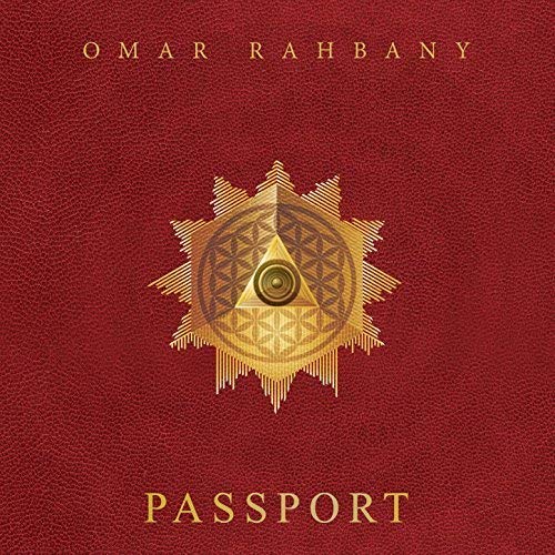 Red album cover with gold geometric design and the title "Passport".