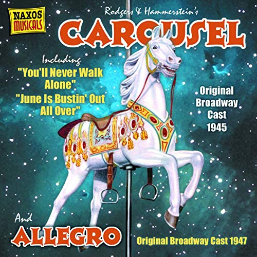 CD cover for Rodgers & Hammerstein’s “Carousel” and “Allegro” musicals.